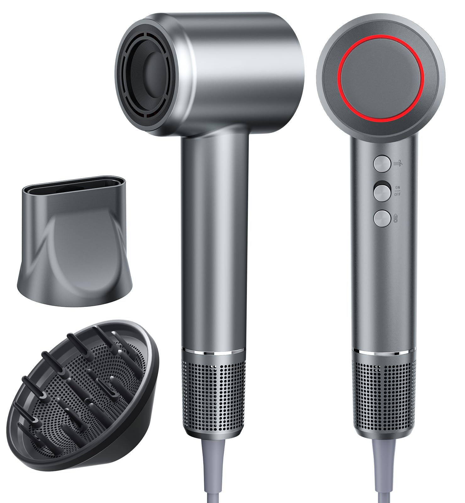 Yammoya 2026 hair dryer with brushless motor for ultra-fast drying and reduced heat exposure