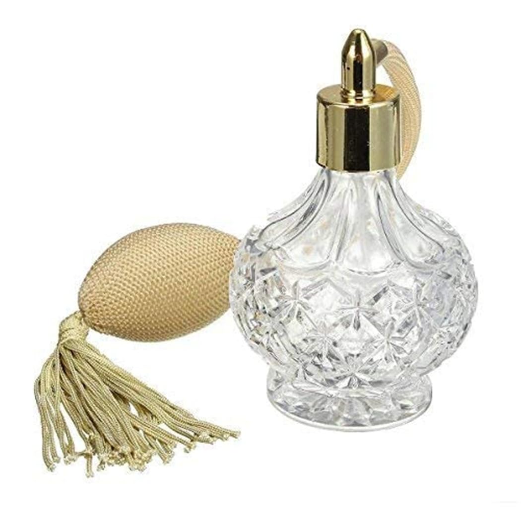 YangLand clear crystal perfume bottle shows timeless elegance and fragrance visibility