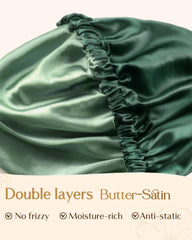 YANIBEST one-size-fits-all satin bonnet for natural, braided, curly hair