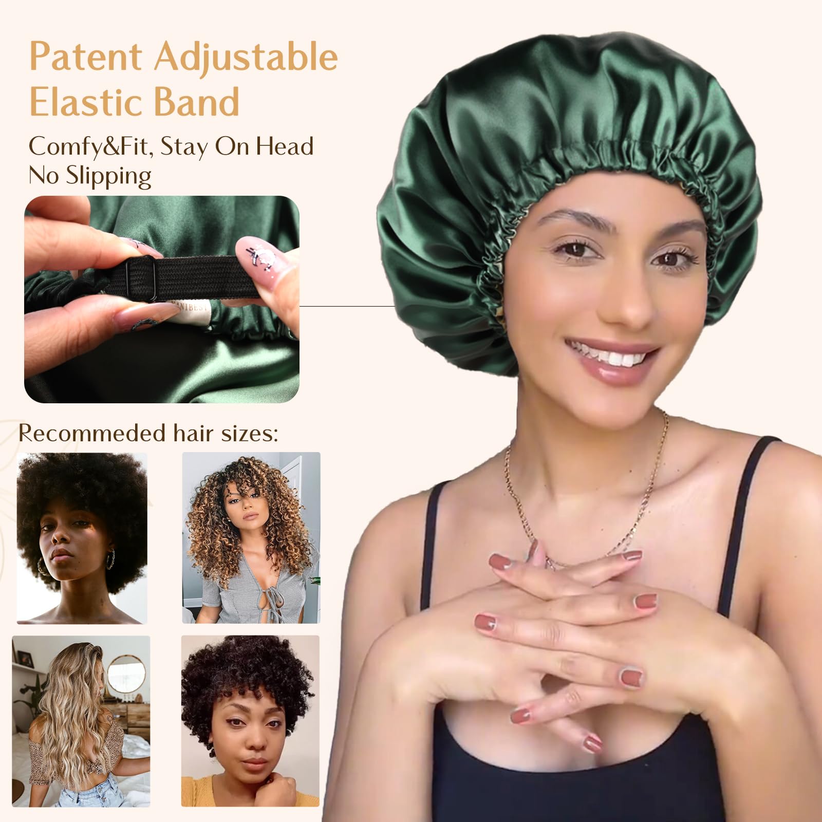 YANIBEST adjustable elastic band provides secure, comfortable fit night after night