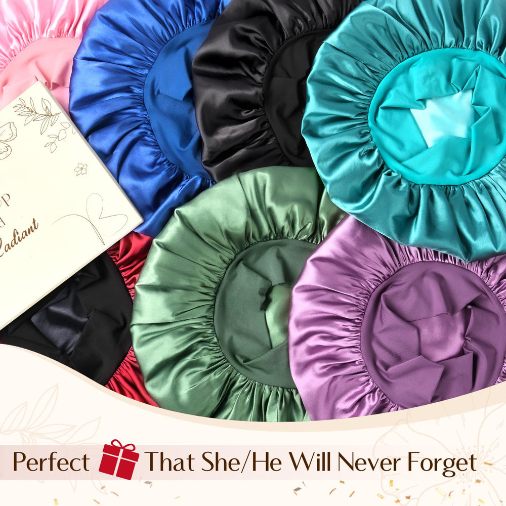 YANIBEST pillow-friendly bonnet prevents color bleed and bed sheet staining