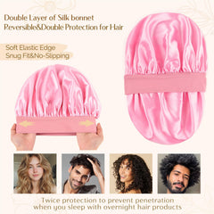 YANIBEST double-layer satin texture showcases luxurious protection against friction