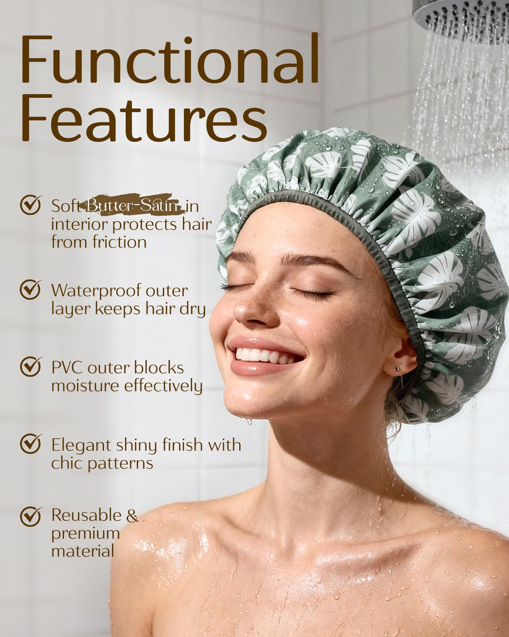 Yanibest double-layer design seals moisture for braids and natural hair