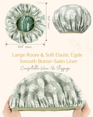 Yanibest satin interior reduces friction for smooth hair after showers