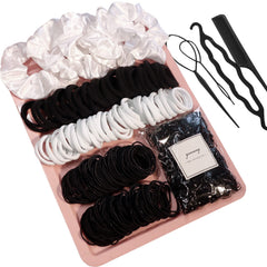 YANRONG 755pcs hair accessories set packaging showcases diverse styling options for daily looks.