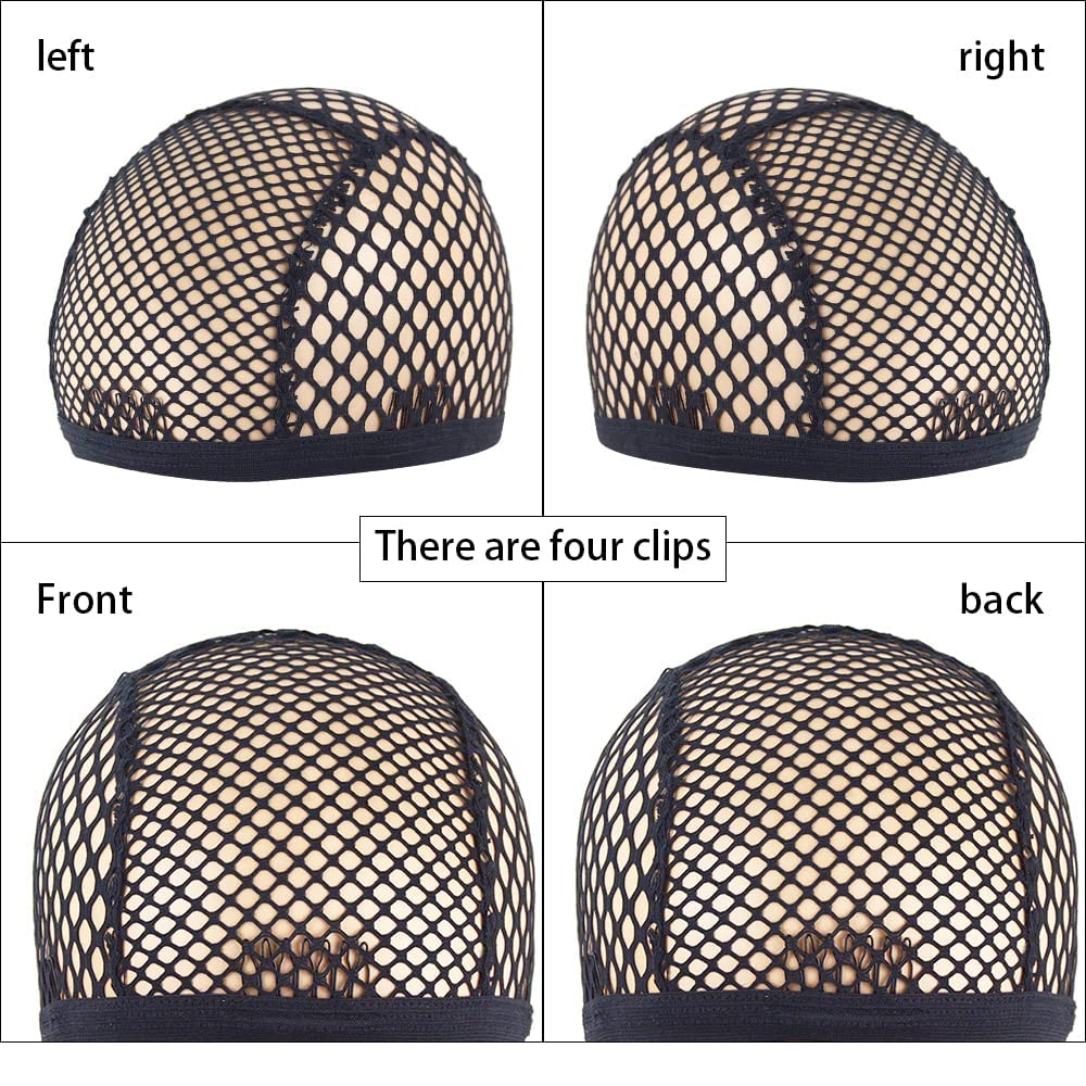 YANTAISIYU mesh wig cap for braiding keeps hair in place while you work.