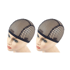 YANTAISIYU stretchable wig cap in black provides comfortable, breathable wear for braided wigs.