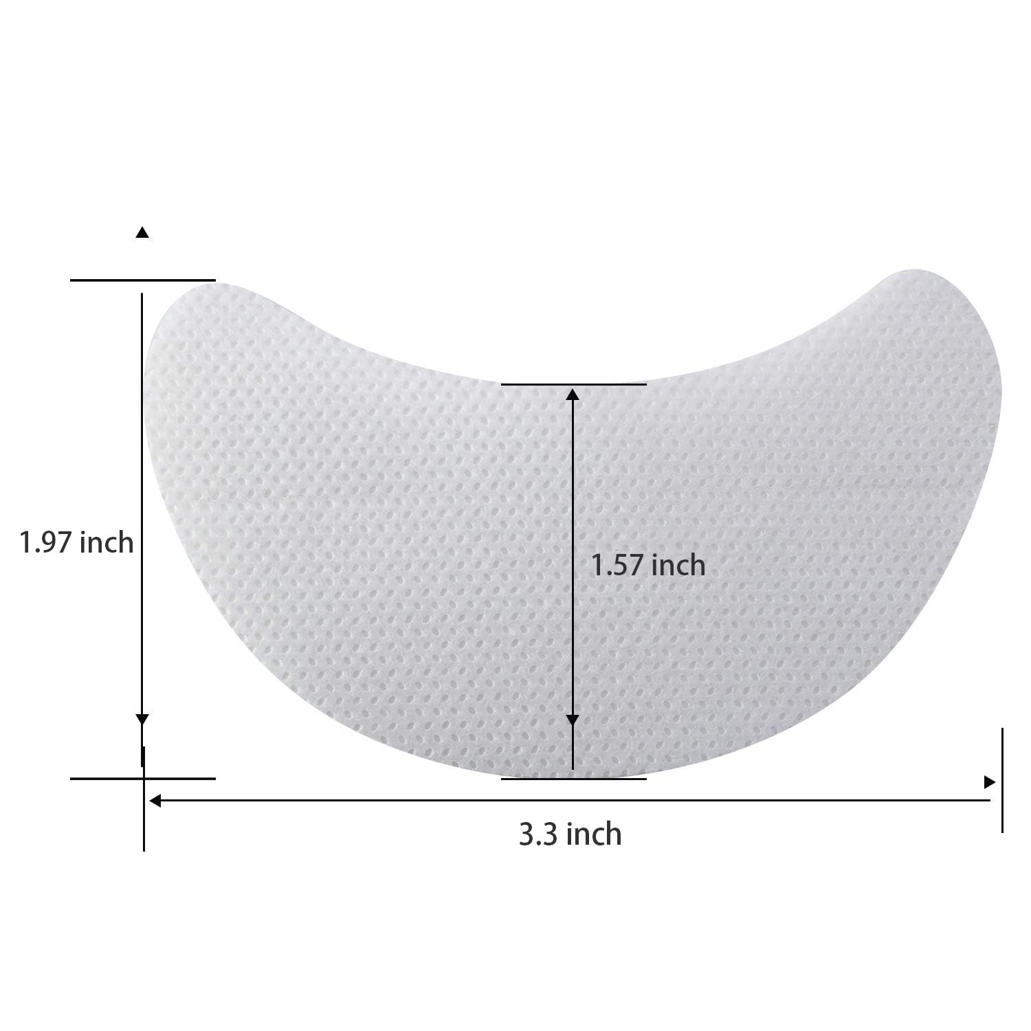 Yaomiao eyeshadow shields self-adhesive design makes isolation easy
