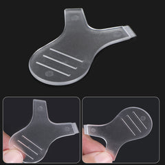 Yaomiao lash perm brush close-up highlights soft silicone for comfortable use.