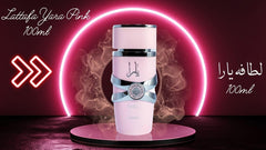 Yara Pink Eau De Parfum box highlights premium packaging ideal for gifting.