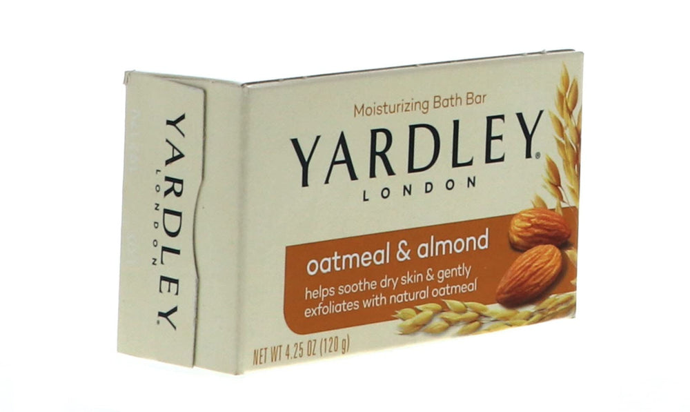 Jabón Yardley para viaje, diseño compacto para llevar.