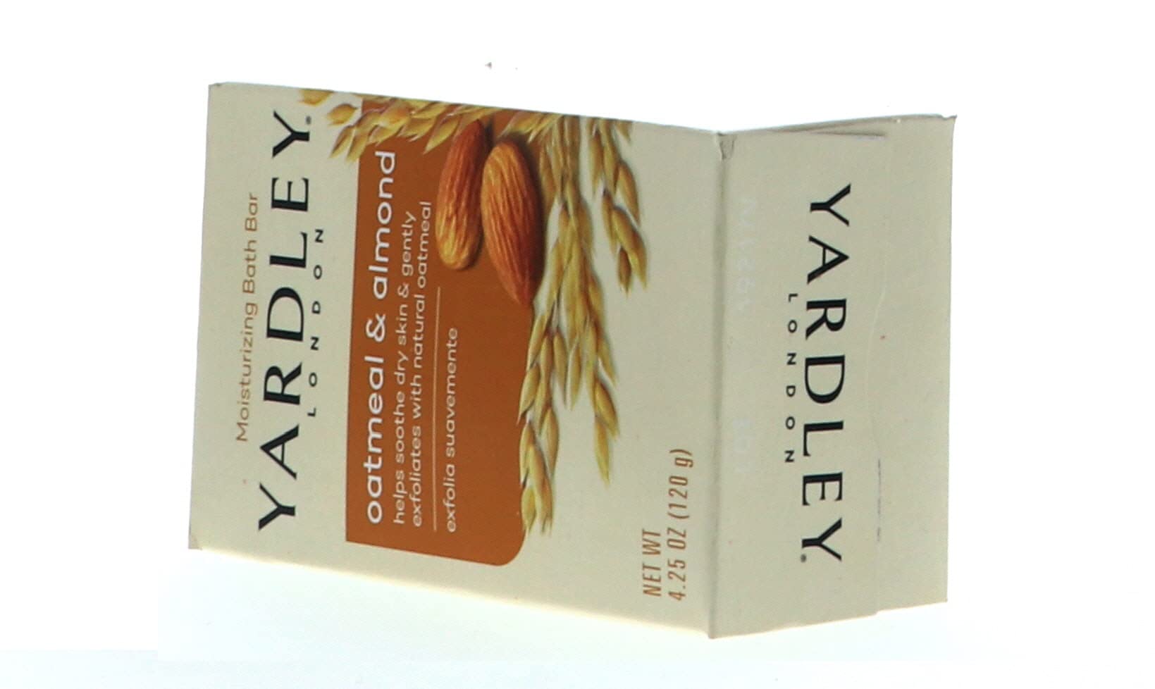 Presentación de dos barras Yardley, ahorro práctico para la rutina de higiene.