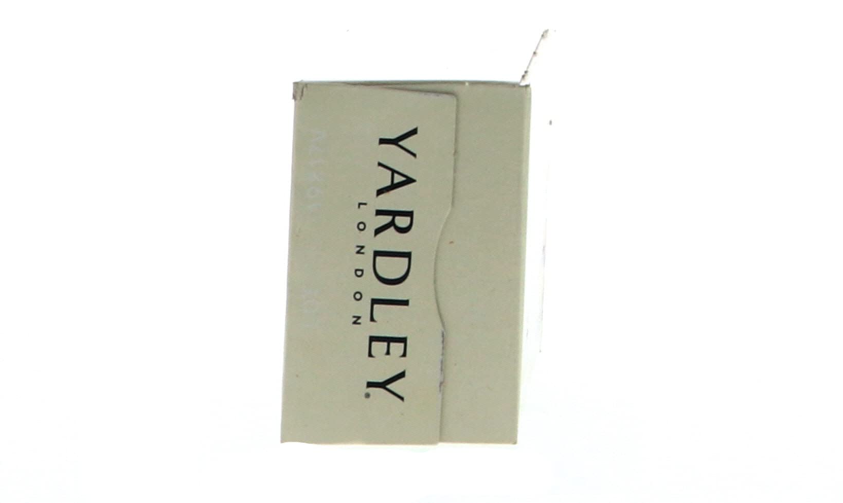 Etiqueta Yardley, tamaño de 4 onzas listo para uso diario.