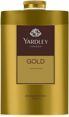 Yardley London Gold: envase de 100 g, práctico para uso diario