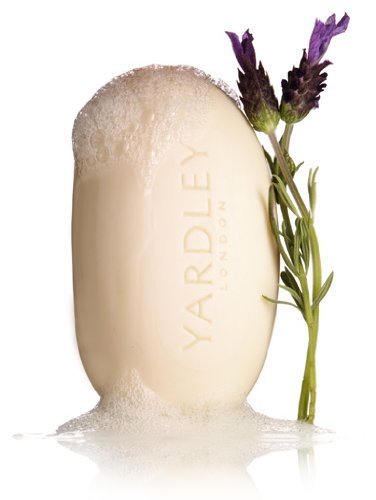 Yardley Lavender closeup shows silky soft skin result after use