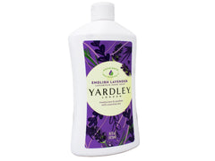 Yardley London Lavender hands closeup highlights soothing scent and elegant packaging.