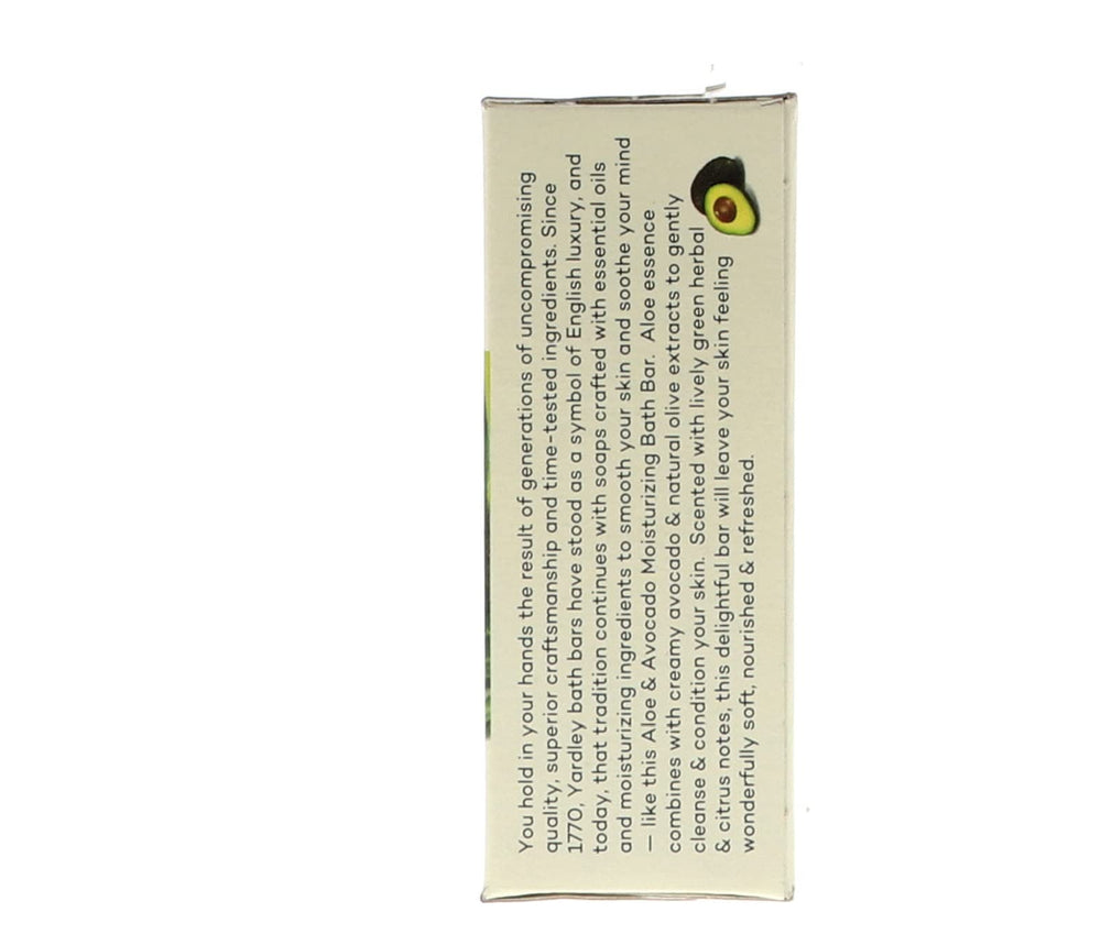 Yardley London natural not tested on animals label close-up