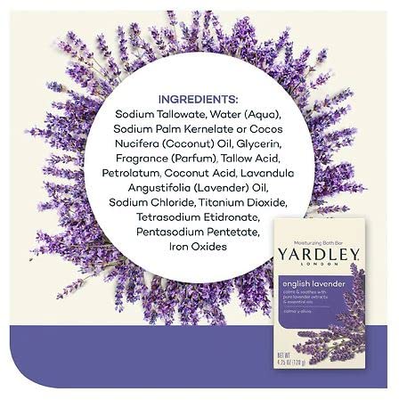 Yardley not tested on animals badge signals cruelty-free values