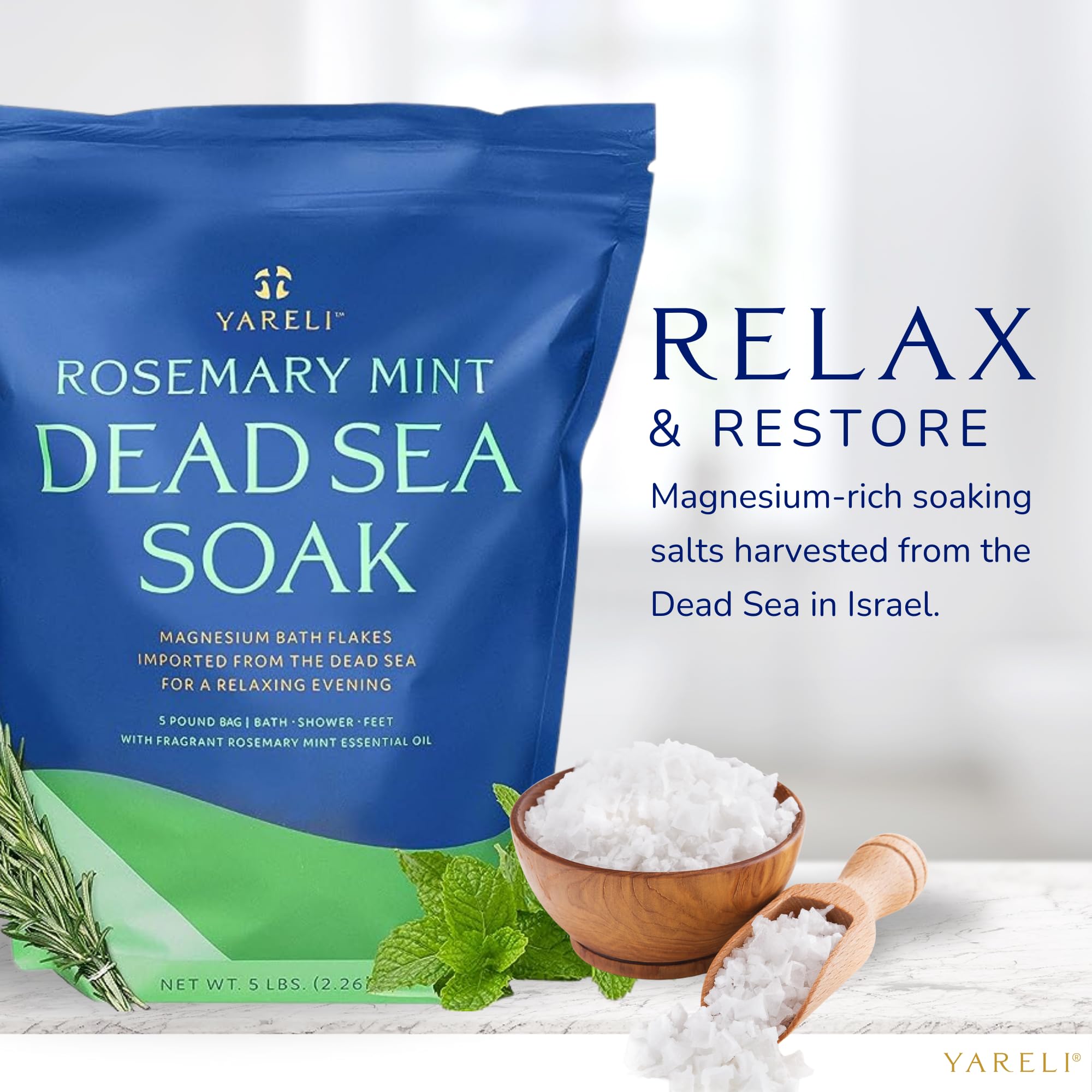 Yareli foot soak scene for tired feet and daily unwind.