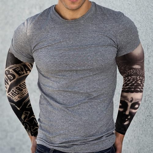 YARIEW sun-protection sleeves keep arms cool and shaded.