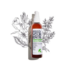 YAROK Leave-In Conditioner bottle shot highlights detangling and heat protection benefits.