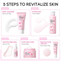 Yasovigi Sakura Toner bottle helps refine pores and balance skin.