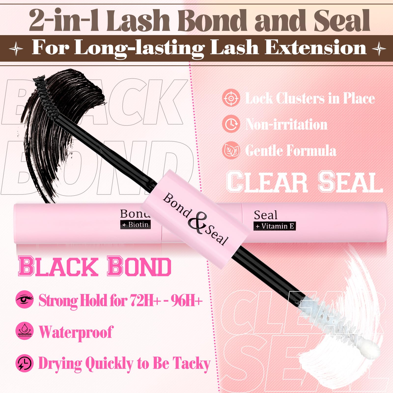 Yawamica All-in-one kit on vanity for convenient daily lashes