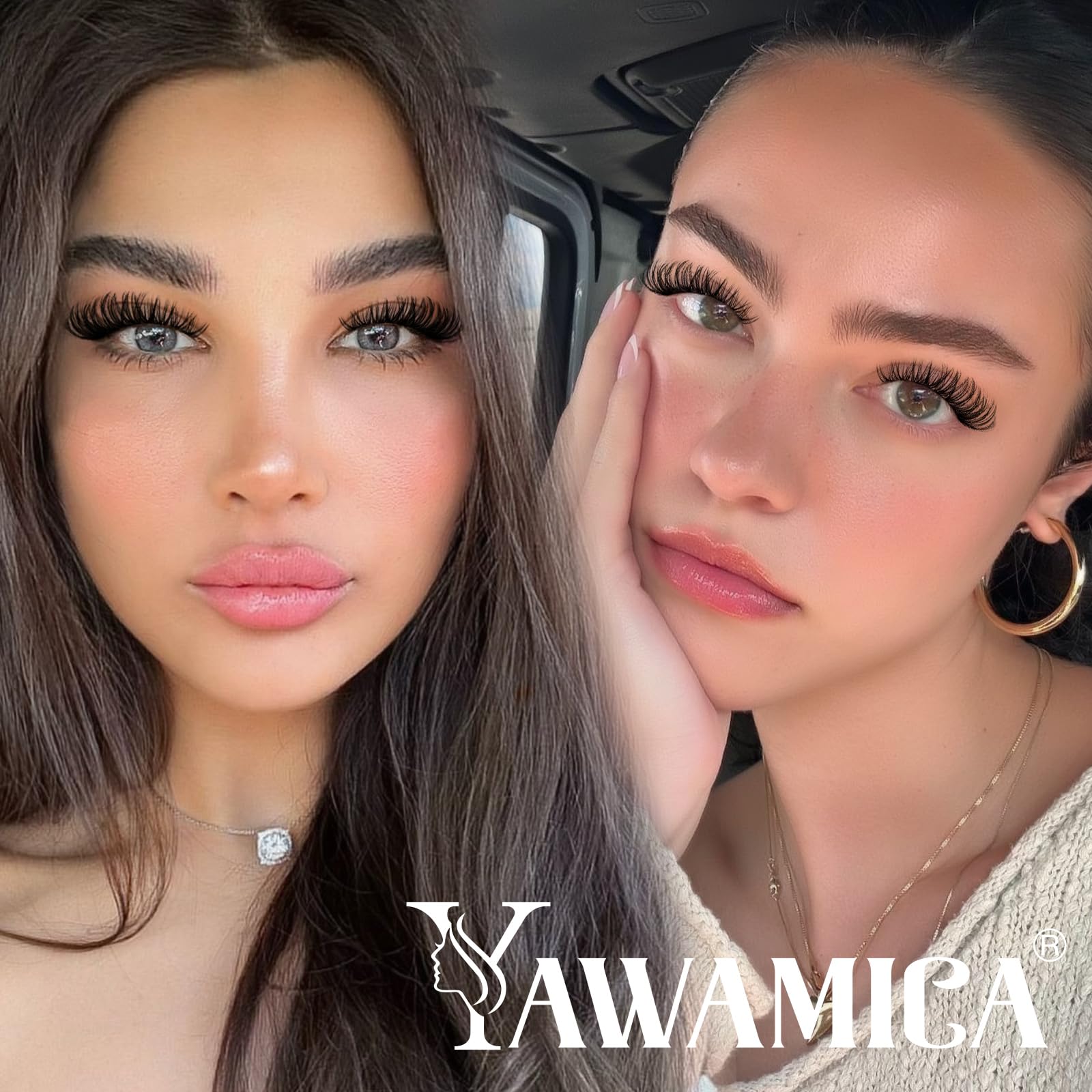 Yawamica diy-lash-look at-home scene showcasing salon-like results without frequent visits