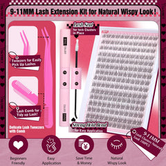 Yawamica lash-bond-seal application for secure, longer-lasting results during at-home lash DIY.