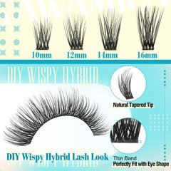 Yawamica waterproof bond and seal keeps lash extensions secure and long-lasting.