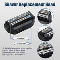 YAZIYIR Handyman blade installation demonstrates quick, tool-free replacement.