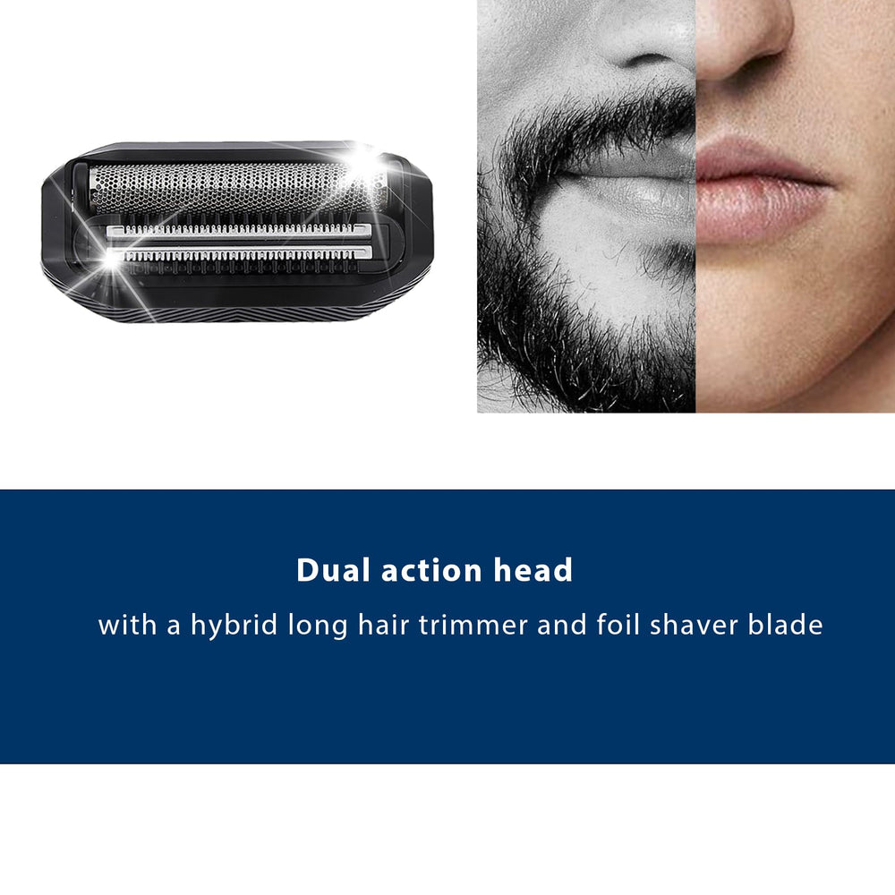 YAZIYIR travel-friendly compact shaver for on-the-go grooming.