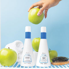 YBERA PARIS Discovery Home Care Express creamy lather on hair.