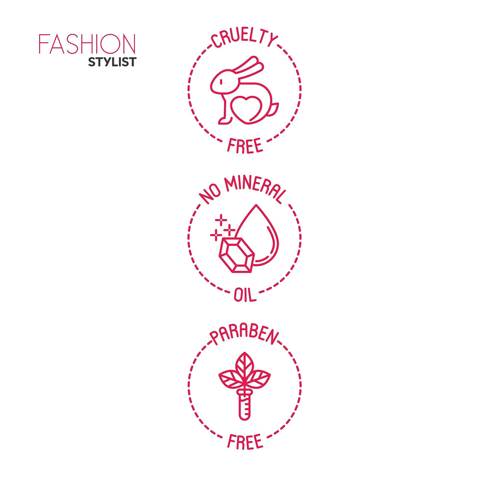 YBERA PARIS Fashion Stylist Cream finish image highlights extreme hair shine and silky texture.