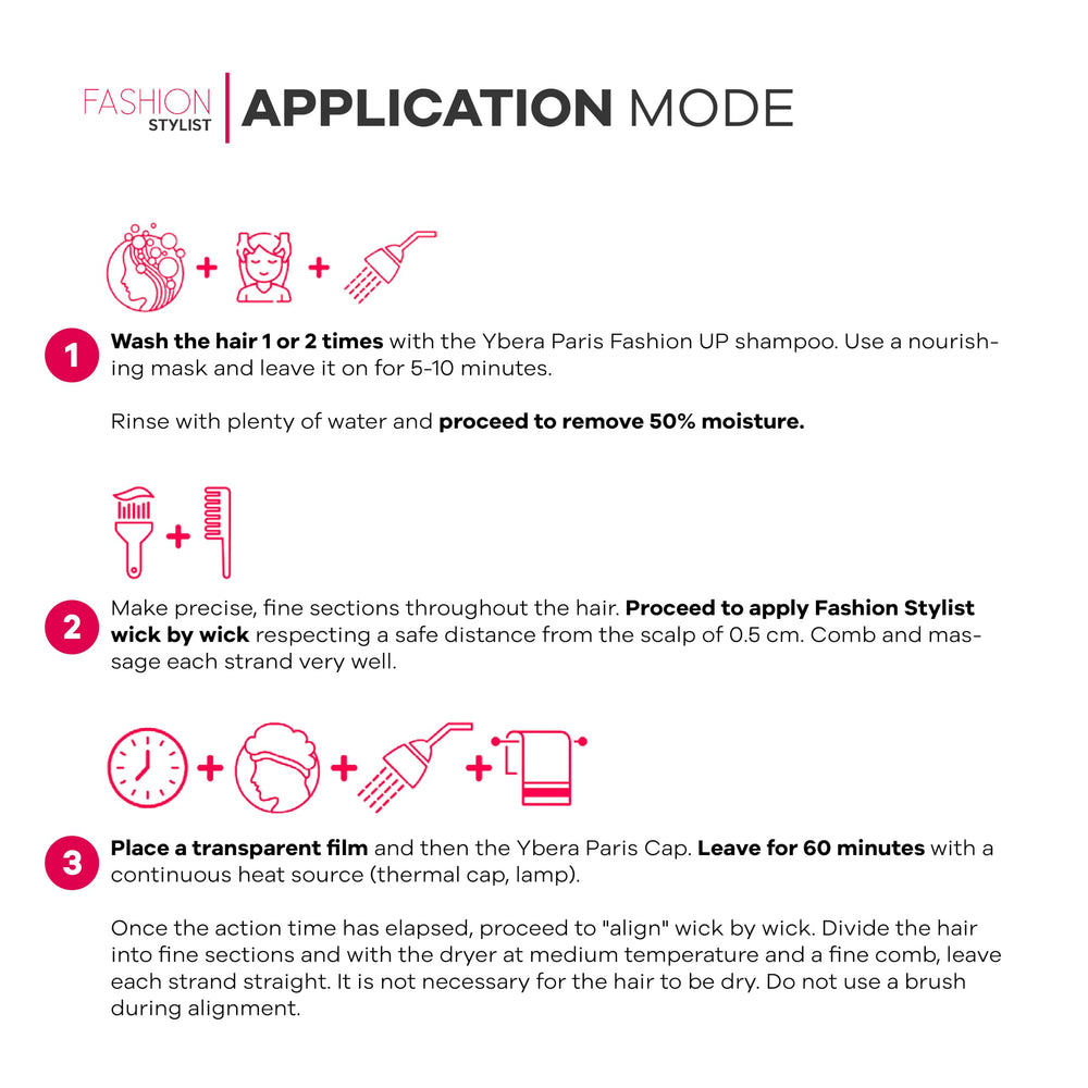 YBERA PARIS professional-use logo shot reinforces expert application for best results.