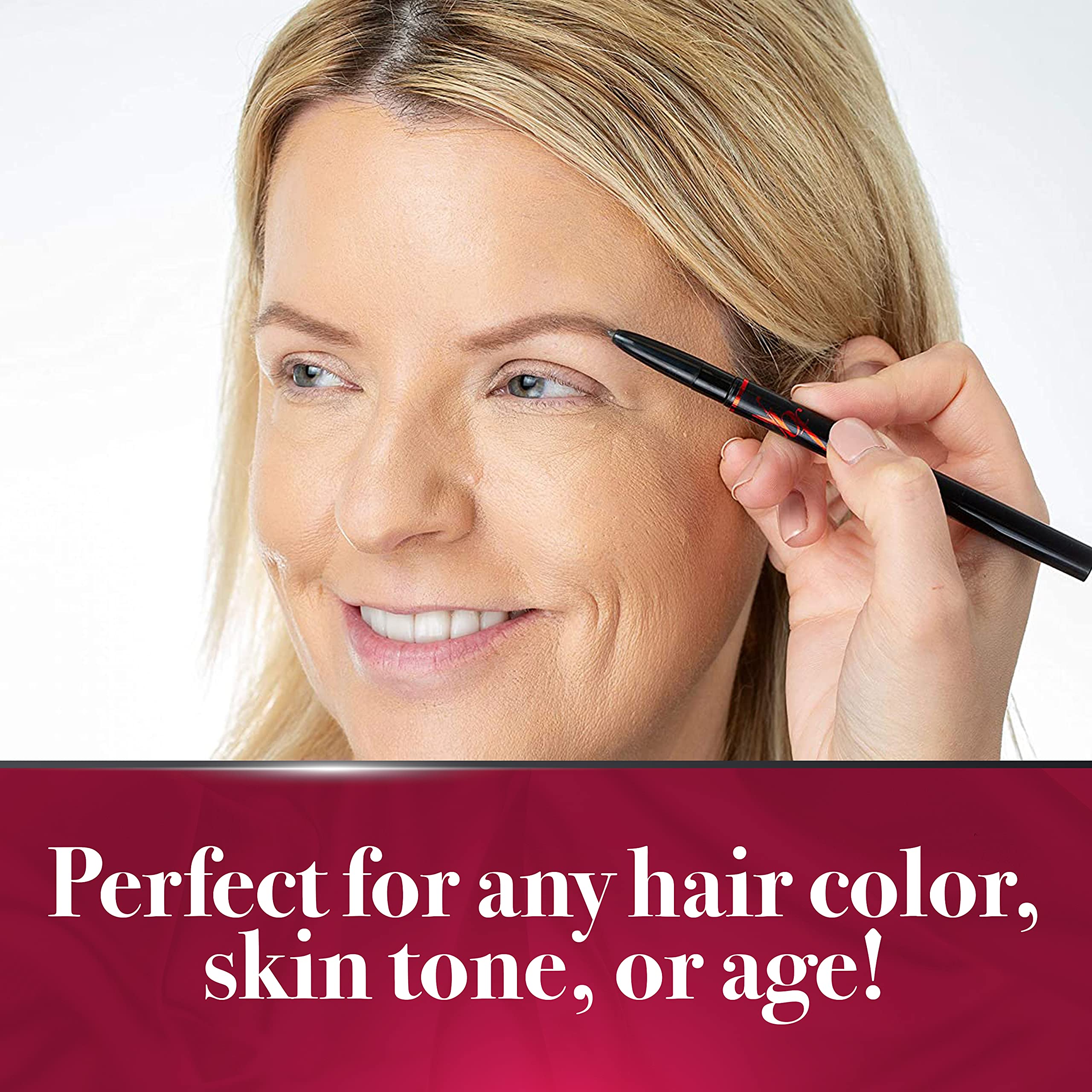 ybf Beauty Eyebrow Pencil travel-pack-ready compact view shows portability.