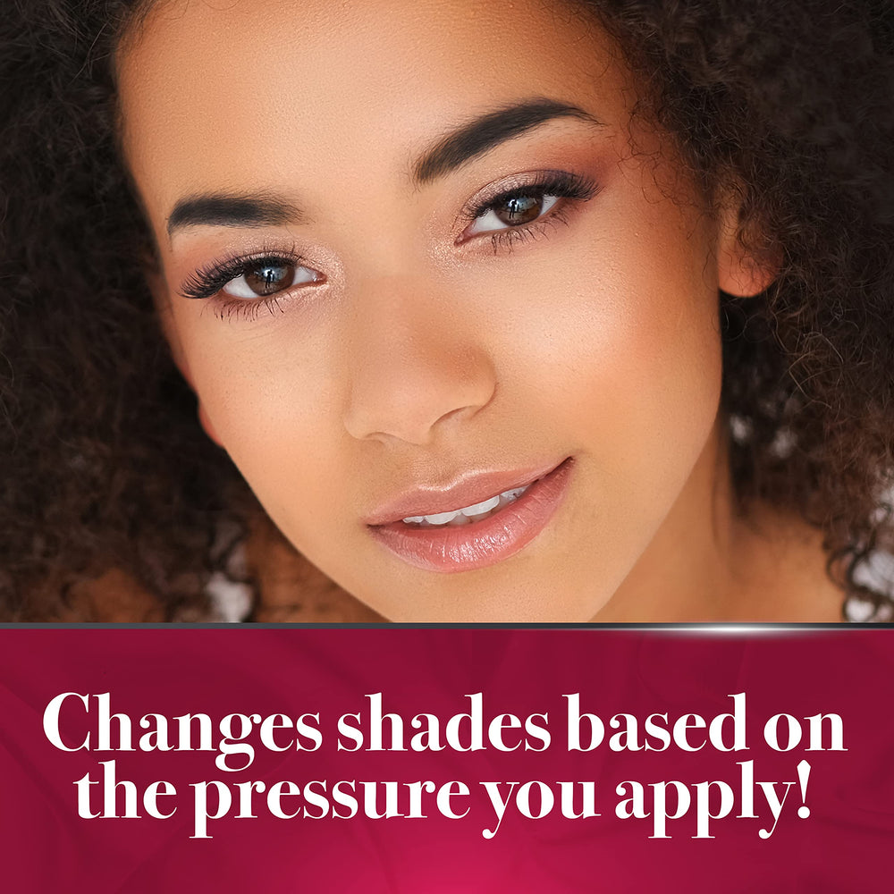 YBF Beauty Eyebrow Pencil color-changing formula adapts to pressure for a natural match.
