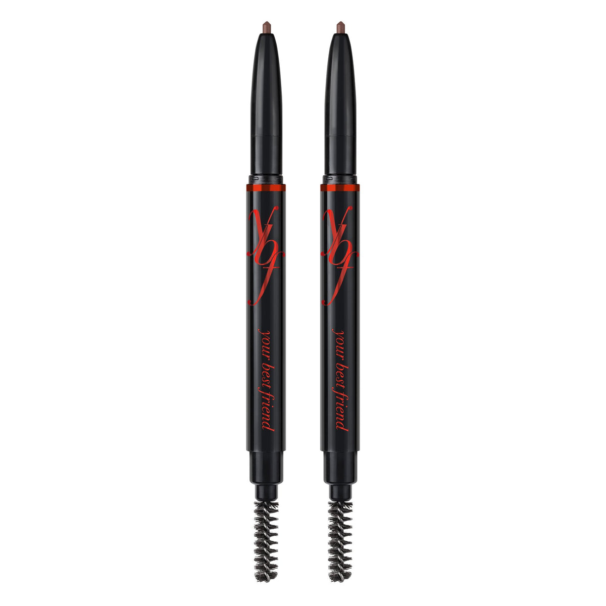 YBF Beauty Eyebrow Pencil twist mechanism enables effortless color control for natural brows.