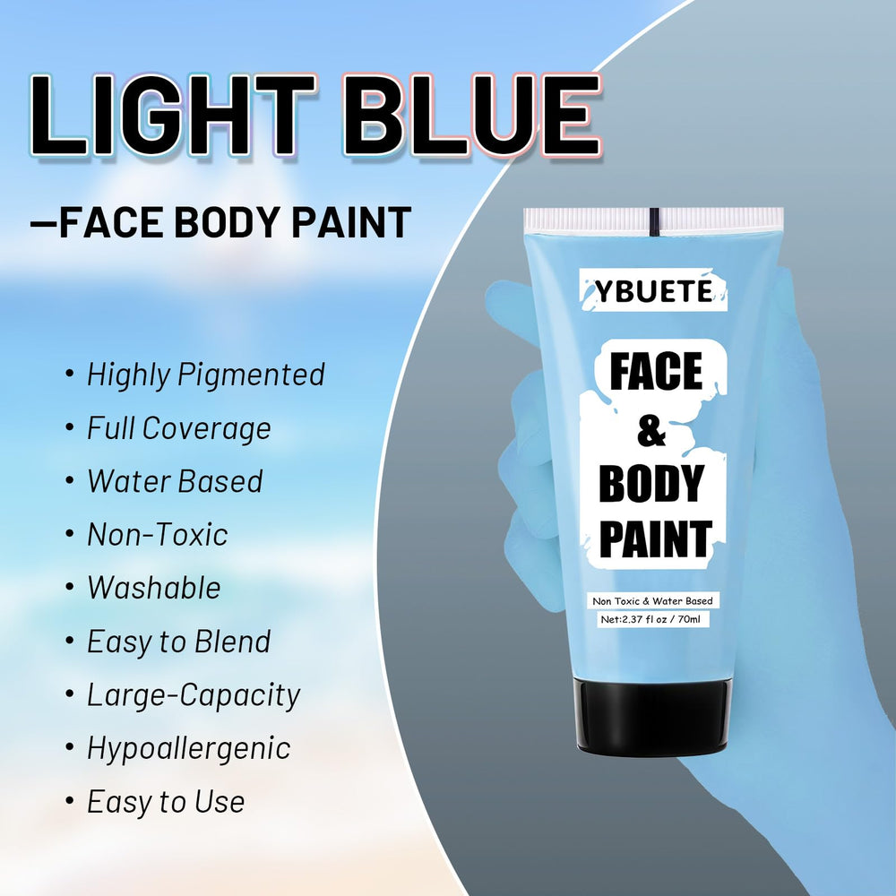 YBUETE 70ml tube portable for on-the-go cosplay and stage makeup