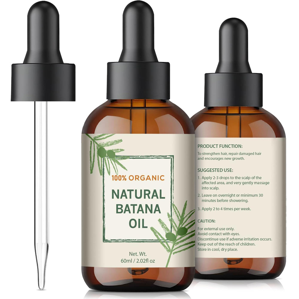 YBW Batana Oil para reparación de puntas, reduce la fragilidad de las hebras.