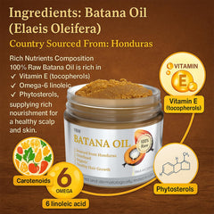 YBW Batana Oil delivers smooth, tangle-free hair while preventing damage.