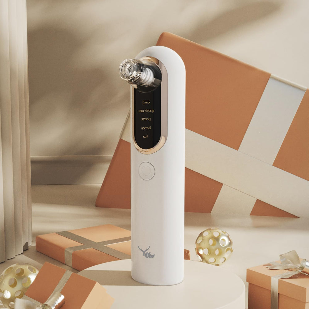 Yccu Blackhead Remover Vacuum package contents including kit and USB-C cable