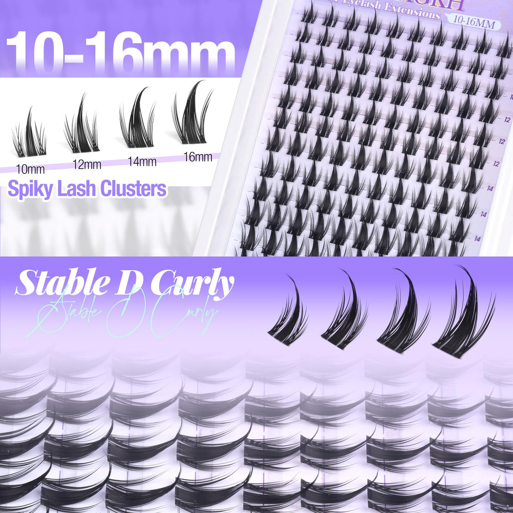 YDAGKH durable lash bond and seal for longer wear and secure application.