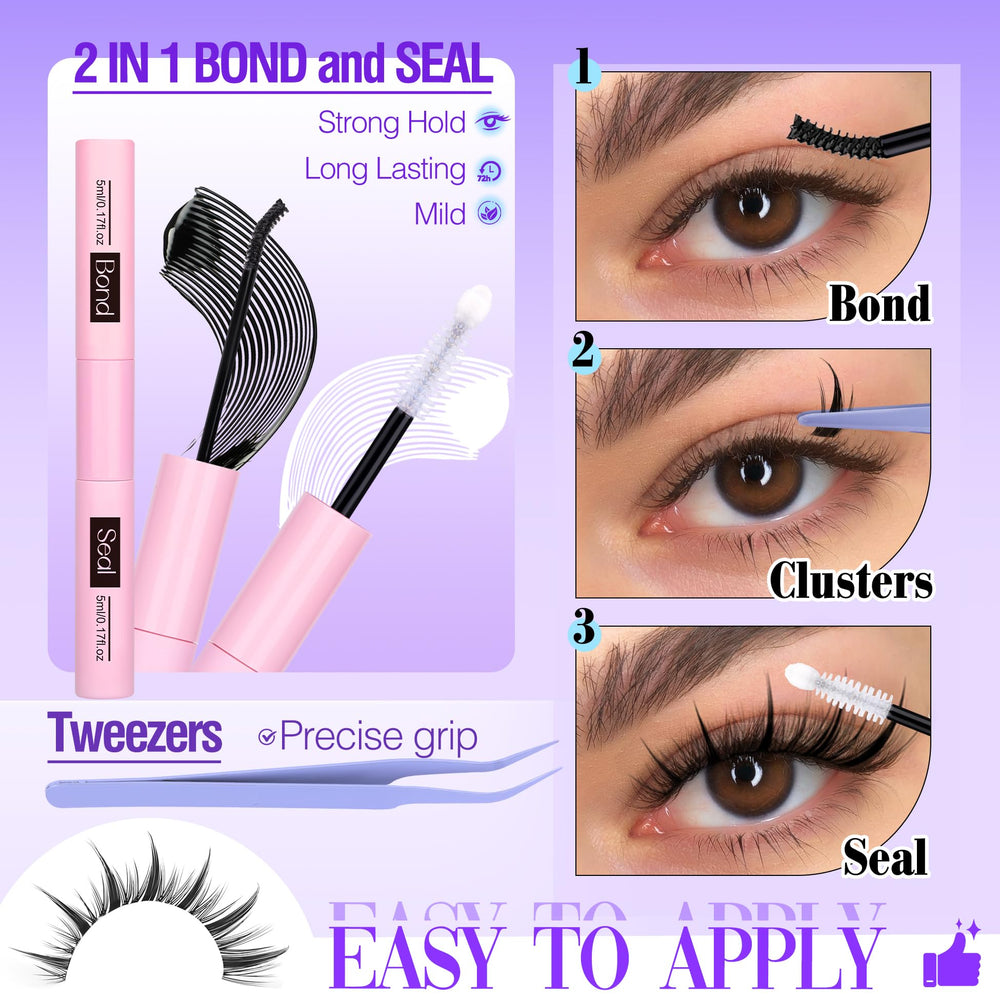 YDAGKH precision tweezers enable precise, controlled lash placement.
