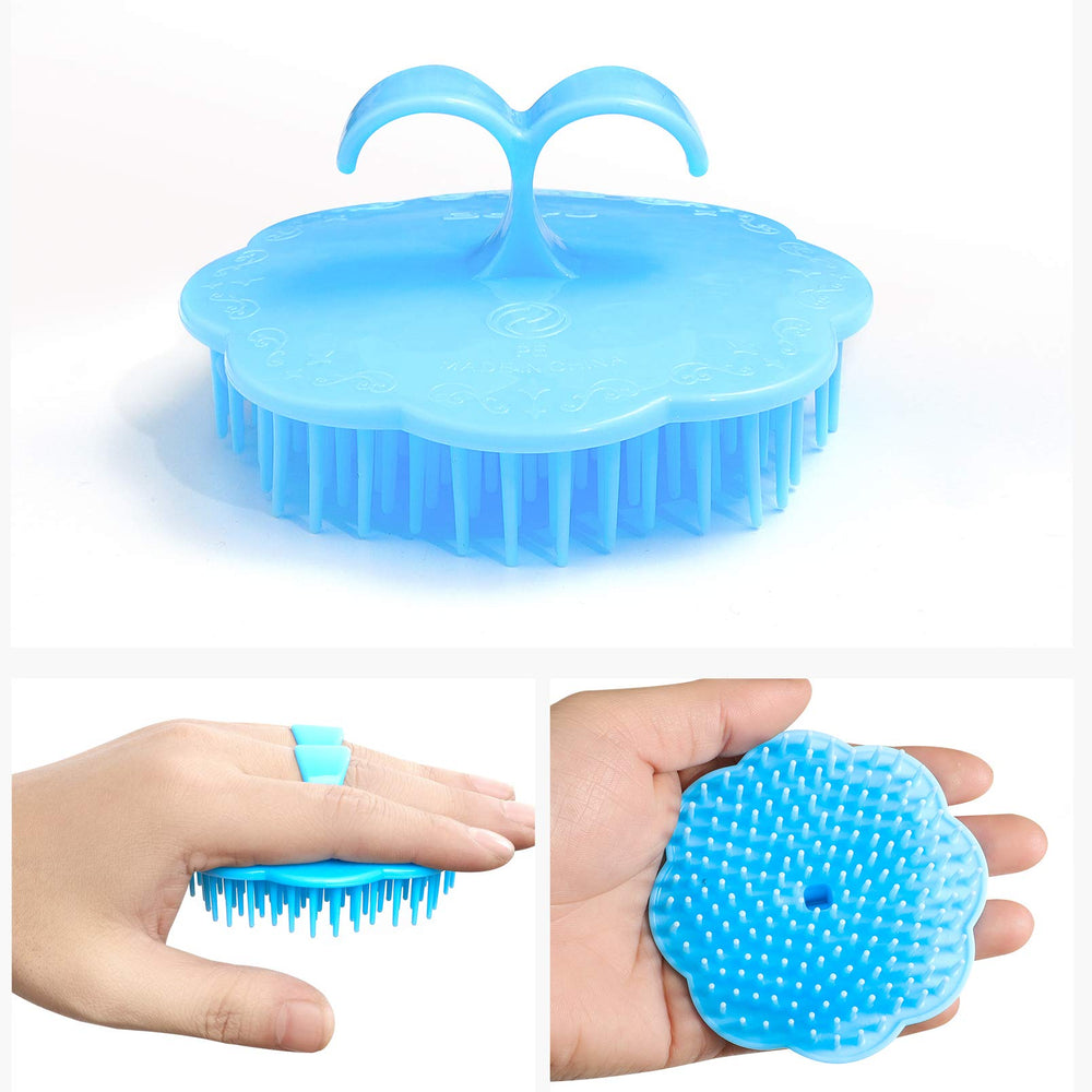 YEALIFE exfoliador cuero cabelludo azul ayuda a eliminar células muertas
