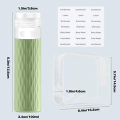 YEALIFE food-grade silicone bottles are soft, squeezable, and reusable.