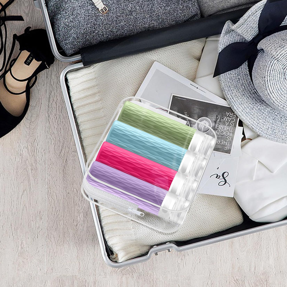 YEALIFE zippered clear bag included for secure, organized packing.