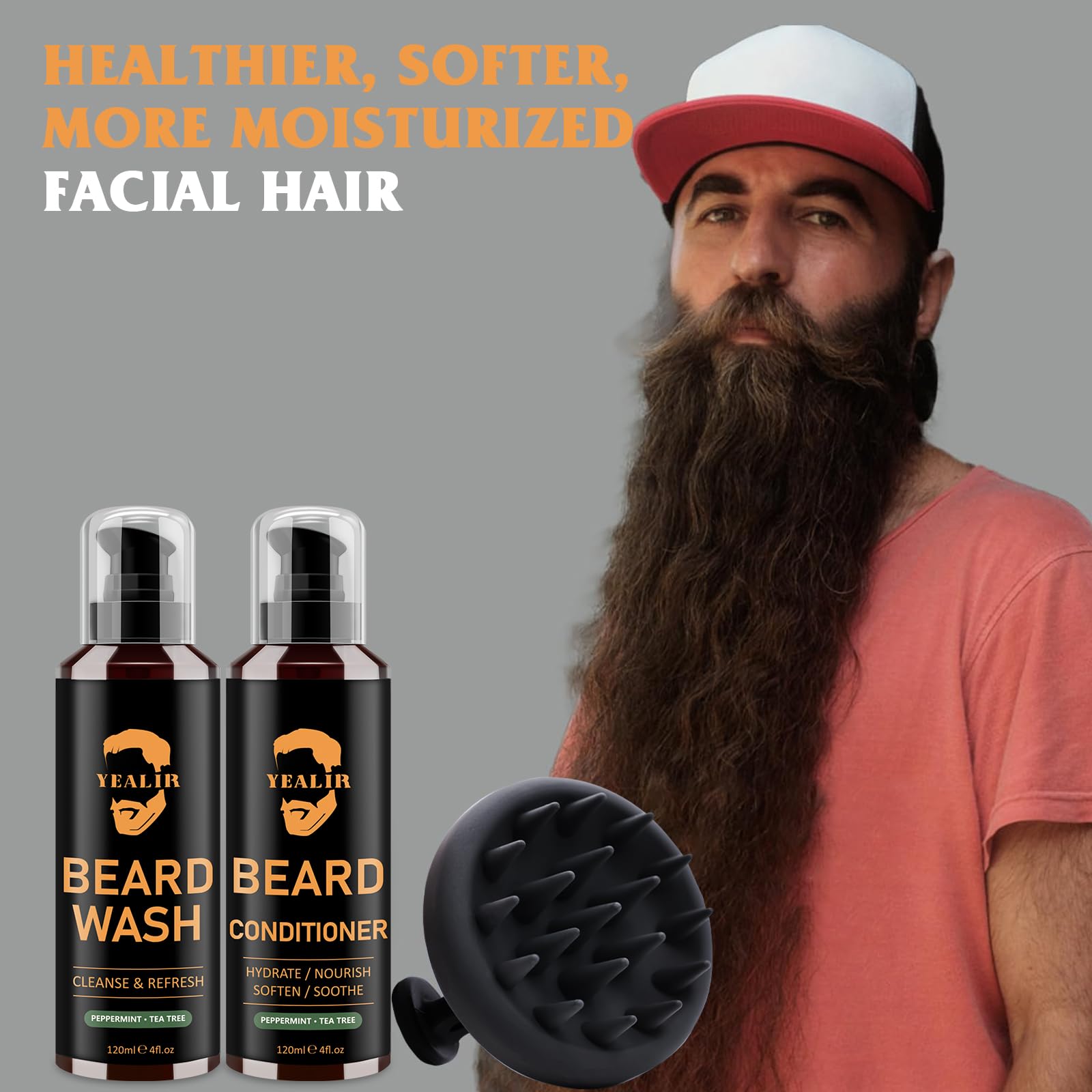 YEALIR Tea Tree Mint aroma highlights refreshing scent during grooming