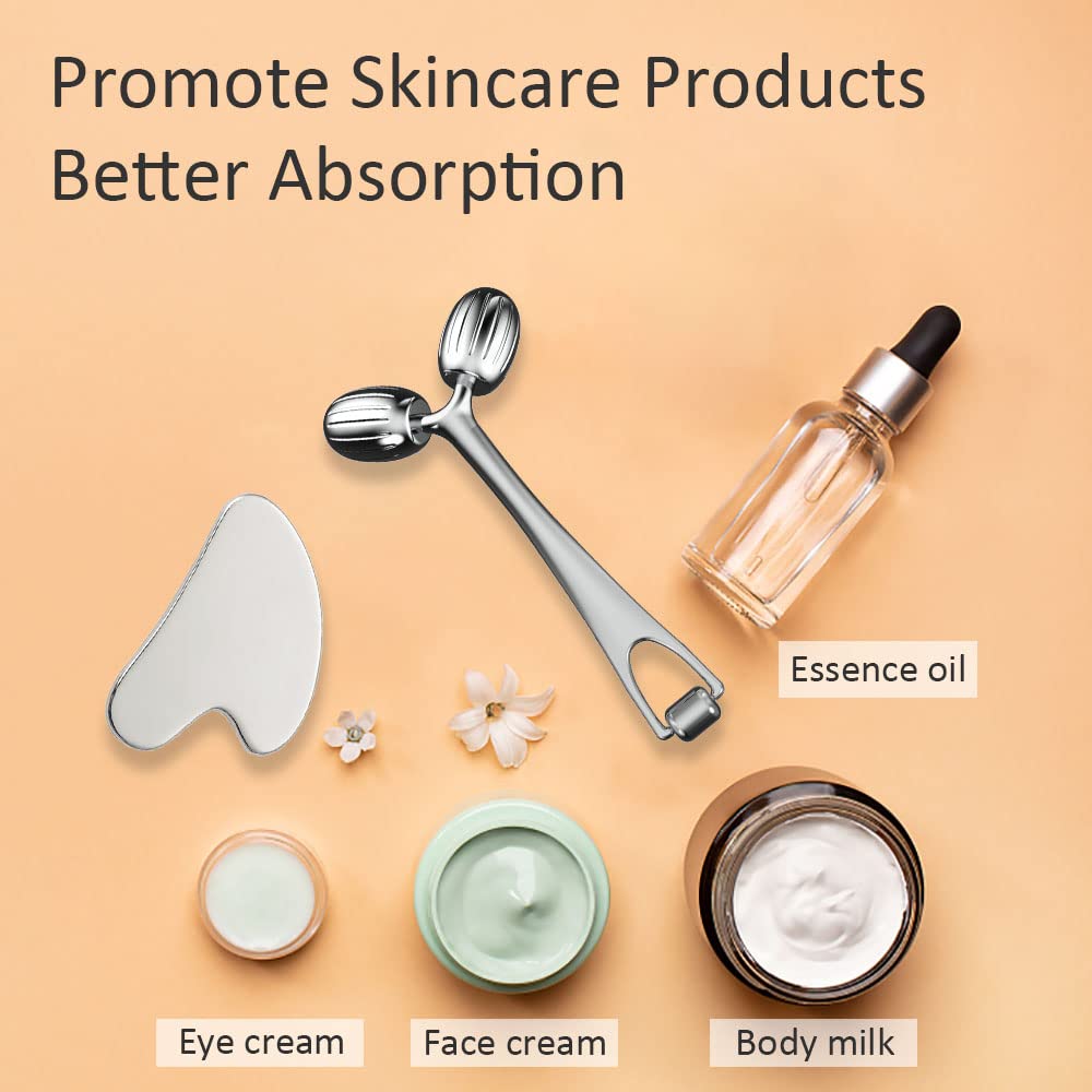 Yeamon tools pair with facial oils for easier glide during routines.