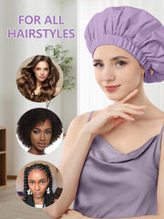 Years Calm shower cap with 33cm diameter elastic for secure fit.